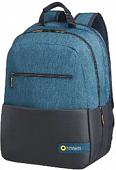 Рюкзак American Tourister City Drift (черный/синий) [28G-19002]