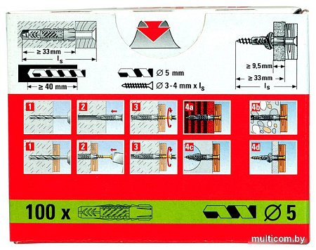 Fischer UX 5x30 94721 (100 шт)
