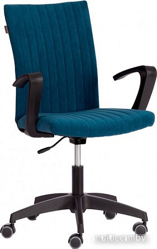 Офисное кресло CHAIRMAN Spark Флок (синий)