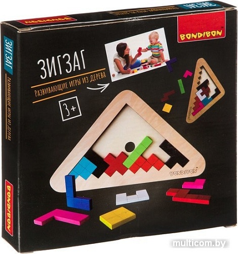 Развивающая игра Bondibon Зигзаг ВВ4182