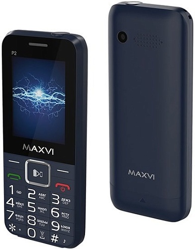Мобильный телефон Maxvi P2 (синий)