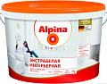 Краска Alpina Экстрабелая интерьерная 5 л (белый)