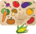 Мозаика/пазл Гомельдрев Овощи