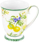 Чашка с блюдцем Elan Gallery Лимоны 420145