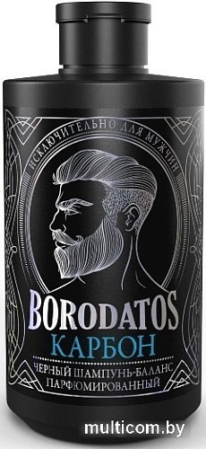 Шампунь Borodatos Баланс Карбон черный 400 мл