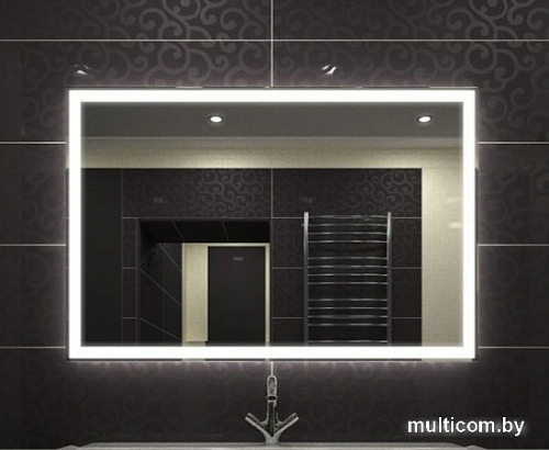 Континент Зеркало Mercury LED 100x70 (с подогревом)