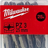 Набор бит Milwaukee 4932399591 (25 предметов)