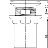 Донный клапан Lauter 21190CH (хром)