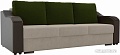 Диван Лига диванов Монако 102033 (бежевый/коричневый/зеленый)