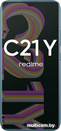Смартфон Realme C21Y RMX3263 4GB/64GB азиатская версия (голубой)