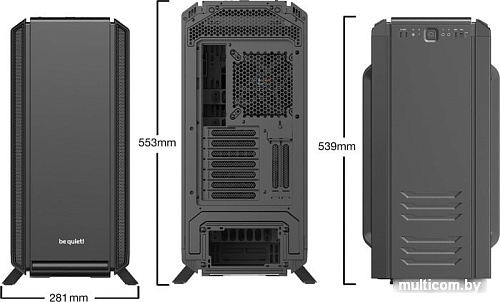 Корпус be quiet! Silent Base 801 BG029 (черный)