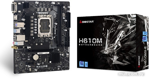Материнская плата BIOSTAR H610MX-E Ver. 6.x