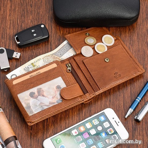 Кошелек Bellugio DM-123R-033 (коньячный)