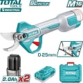 Секатор Total TSSLI162582 (с 2-мя АКБ, кейс)