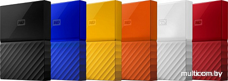 Внешний жесткий диск WD My Passport 2TB WDBLHR0020BWT