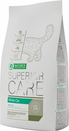 Сухой корм для кошек Nature's Protection Superior Care White Cat Adult 15 кг