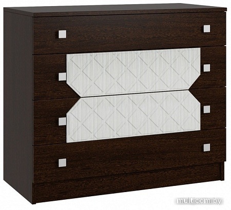 Комод МебельЭра Николь (венге-лиственница светлая)