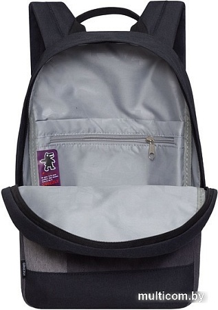 Городской рюкзак Grizzly RXL-327-3 (черный/серый)