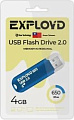 USB Flash Exployd 650 4GB (синий)