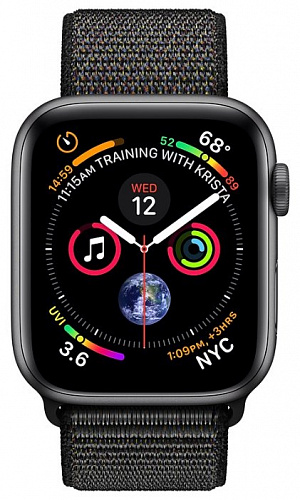 Часы Apple Watch Series 4 GPS 44mm Aluminum Case with Sport Loop