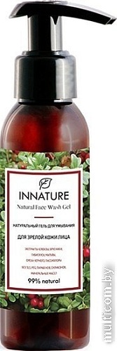 Innature Гель для умывания натуральный для зрелой кожи 100 мл