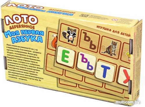 Развивающая игра Десятое королевство Моя первая азбука 00727