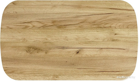 Столешница Millwood Закругленная 120x70 (дуб золотой Craft)