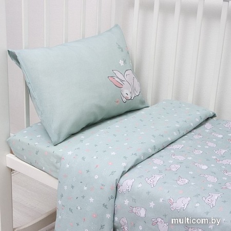 Постельное белье Крошка Я Зайчик на лужайке 9694307