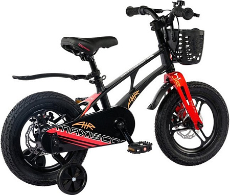 Детский велосипед Maxiscoo Air Pro 18 2024 (черный матовый)