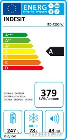 Холодильник Indesit ITD 4200 W