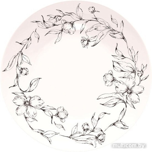 Тарелка глубокая Domenik Peonia DM9711