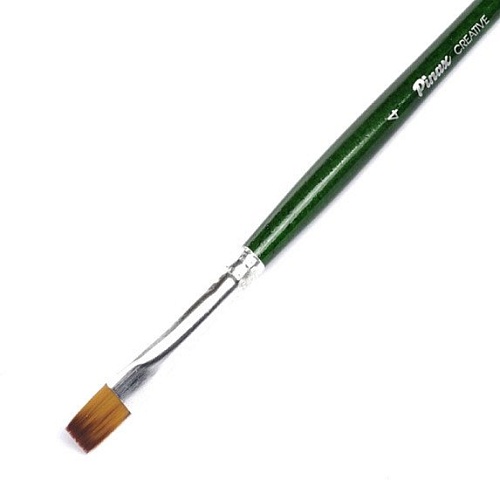 Кисть для рисования Pinax Creative №12 344012 (синтетика, плоская)