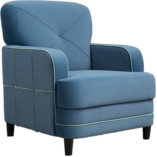 Интерьерное кресло Нижегородмебель Черри Н ТК 285 (синий)