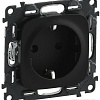 Розетка Legrand Valena Allure 753930 (антрацит)