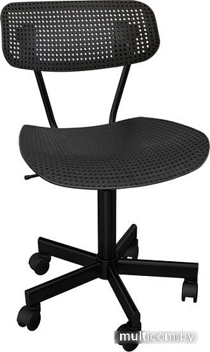 Офисный стул Sheffilton SHT-ST85/S121М (черный муар/черный)