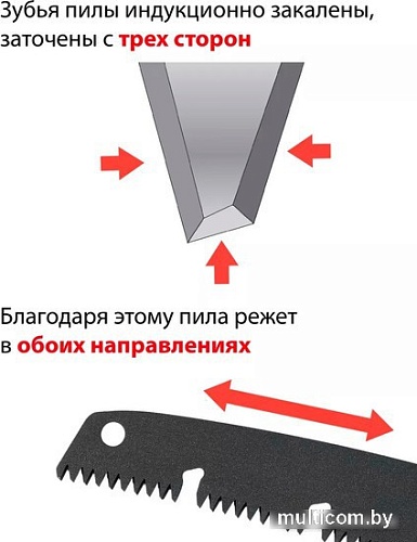 Пила садовая Yato YT-87744