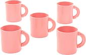 Набор кружек Полесье №1 73959 (5шт, пудровый)