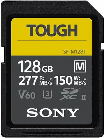 Карта памяти Sony SF-M Tough SDXC 128GB