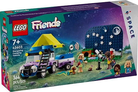 Конструктор LEGO Friends 42603 Автомобиль-кемпинг для наблюдения за звездами