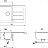 Кухонная мойка Aquasanita Tesa SQT101AW (ora 112)