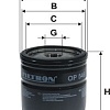 Масляный фильтр Filtron OP 546