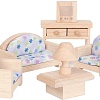 Аксессуары для кукольного домика Plan Toys Гостиная Классик 9015