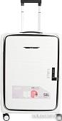 Чемодан-спиннер Bubule Складной 337-ZD-24WHT (белый)