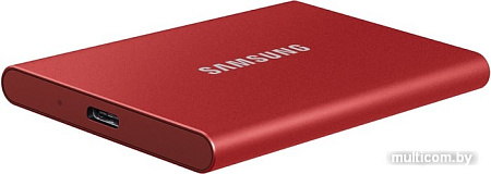 Внешний накопитель Samsung T7 500GB (красный)