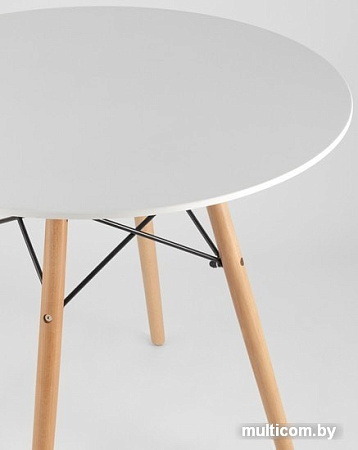 Обеденный стол Stool Group Eames DSW D80 (белый)
