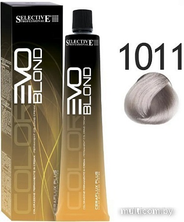 Крем-краска Selective Professional Colorevo 1011 841011 (100 мл, интенсивно-пепельный)