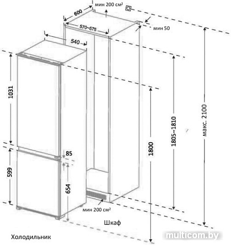 Холодильник Haier HRF225WBRU