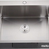 Кухонная мойка GranFest Metal нержавеющая сталь AISI 304 GF-6545 (с сифоном)