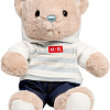 Классическая игрушка Milo Toys Little Friend Мишка в джинсах и кофте 9905644