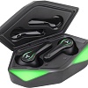 Наушники AccesStyle Wild TWS (черный/зеленый)